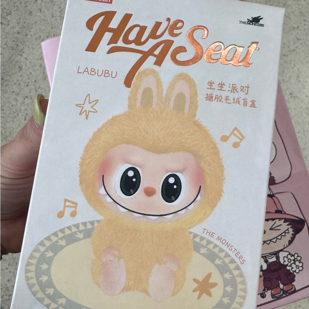 Labubu keychain- Have a seat Cute Keychain